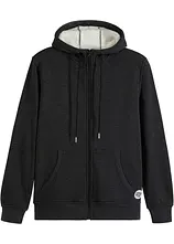 Thermo-Sweatjacke mit Kuschel-Fleece-Futter