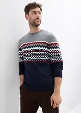 Norweger Pullover mit reiner Baumwolle