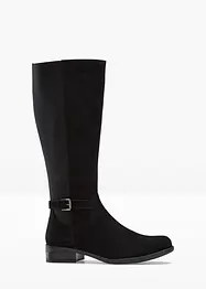 Weitschaftstiefel aus Leder, bonprix