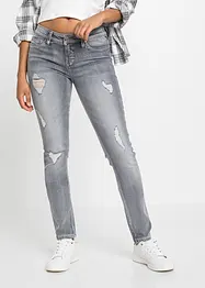 Skinny-Jeans mit Destroy-Effekten, bonprix