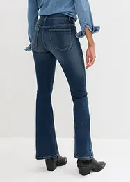 Flared Jeans Mid Waist, Stretch, bonprix