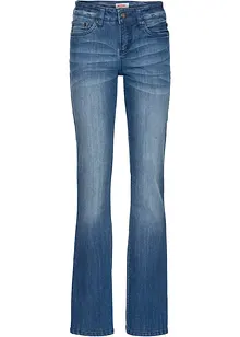 Bootcut Jeans Mid Waist, Stretch, bonprix