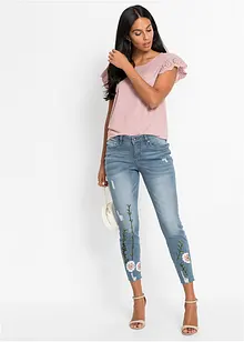 Skinny-Jeans Mid Waist, Stretch, bonprix