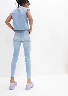 Super Skinny-Jeans verkürzt mit Destroy, bonprix