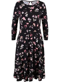 Kleid mit Blumenprint, 3/4-Arm - designt von Maite Kelly, bpc bonprix collection Kleid mit Blumenprint, 3/4-Arm - designt von Maite Kelly, bpc bonprix collection