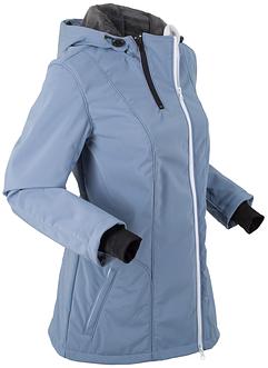 Softshell-Jacke mit Kapuze und Kuschelfleece, bpc bonprix collection Softshell-Jacke mit Kapuze und Kuschelfleece, bpc bonprix collection