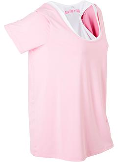 Sport-Set aus T-Shirt und Bustier – designt von Maite Kelly, bpc bonprix collection Sport-Set aus T-Shirt und Bustier – designt von Maite Kelly, bpc bonprix collection