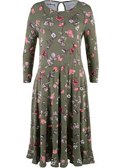 Kleid mit Blumenprint, 3/4-Arm - designt von Maite Kelly, bpc bonprix collection Kleid mit Blumenprint, 3/4-Arm - designt von Maite Kelly, bpc bonprix collection