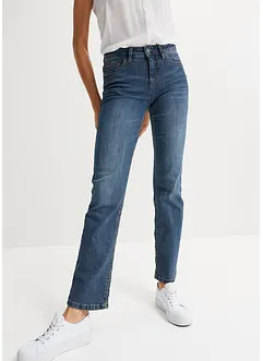 Straight Jeans Mid Waist, Stretch, bonprix