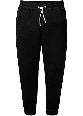 Jogginghose in schwarz von vorne - bonprix Jogginghose in schwarz von vorne - bonprix
