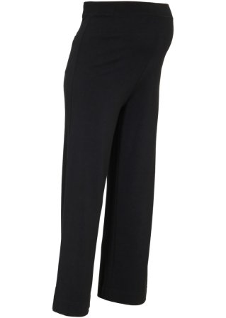 Umstands-Culotte mit Bequembund in schwarz von vorne - bpc bonprix collection