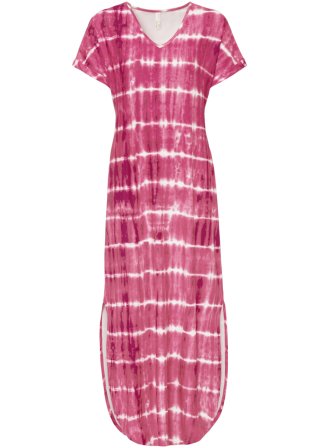 Maxikleid in pink von vorne - BODYFLIRT boutique