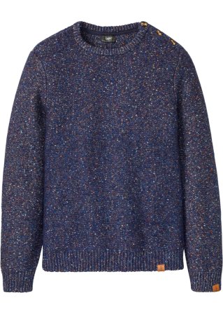 Pullover  in blau von vorne - bpc bonprix collection