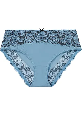 Maxislip in blau von vorne - bonprix Maxislip in blau von vorne - bonprix