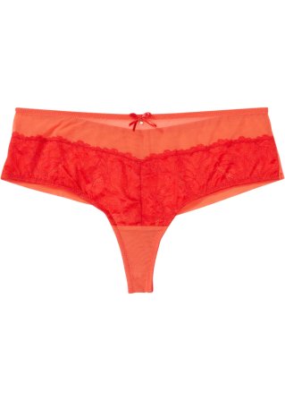 String Panty in rot von vorne - BODYFLIRT