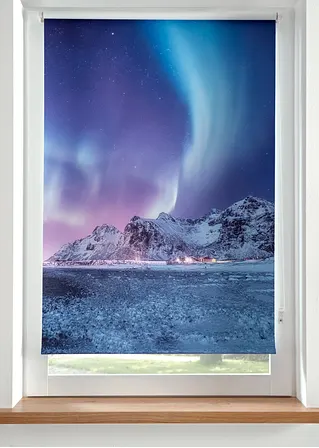 Verdunkelungsrollo mit Fotodruck in blau - bpc living bonprix collection Verdunkelungsrollo mit Fotodruck in blau - bpc living bonprix collection