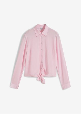 Bluse in rosa von vorne - BODYFLIRT