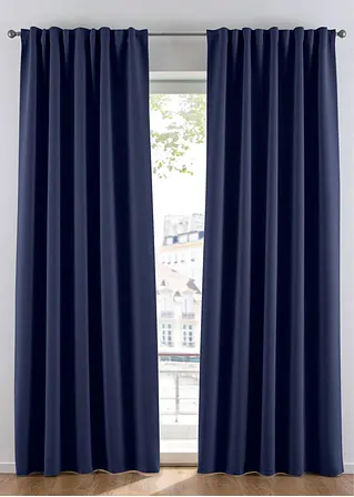 Abdunkelnder Vorhang, in vielen Größen (1er Pack) in blau - bonprix Abdunkelnder Vorhang, in vielen Größen (1er Pack) in blau - bonprix