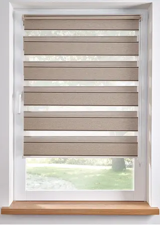 Doppelrollo mit Struktur in beige - bpc living bonprix collection Doppelrollo mit Struktur in beige - bpc living bonprix collection