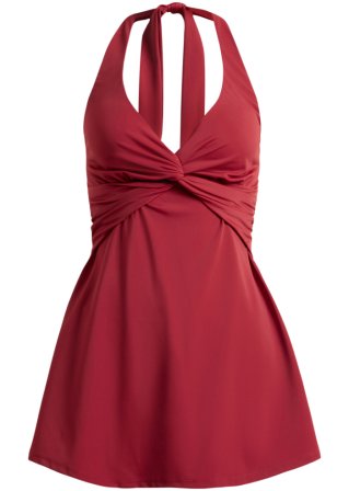 Shape Badekleid in rot von vorne - BODYFLIRT