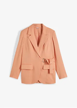 Blazer in orange von vorne - BODYFLIRT Blazer in orange von vorne - BODYFLIRT