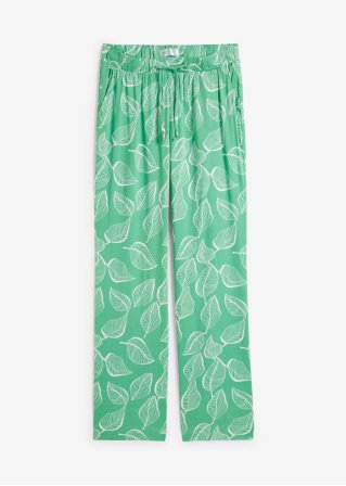 Hose mit Gummizugbund in grün von vorne - bpc selection