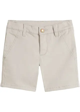 Jungen Chino-Shorts, Regular Fit in grau von vorne - John Baner JEANSWEAR Jungen Chino-Shorts, Regular Fit in grau von vorne - John Baner JEANSWEAR