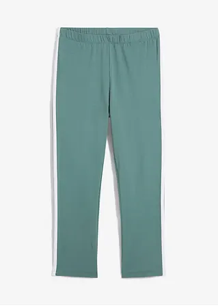 ¾ Sport-Leggings in grün von vorne - bonprix ¾ Sport-Leggings in grün von vorne - bonprix