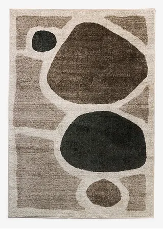 Teppich mit geometrischer Musterung in braun von vorne - bonprix Teppich mit geometrischer Musterung in braun von vorne - bonprix