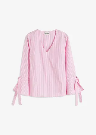 Tunika gestreift in rosa von vorne - bonprix Tunika gestreift in rosa von vorne - bonprix
