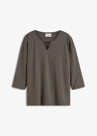 Shirt-Tunika in grün von vorne - bonprix Shirt-Tunika in grün von vorne - bonprix