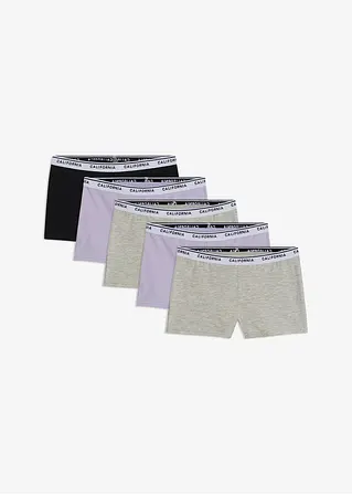 Boxershorts (5er Pack) in lila von vorne - bonprix Boxershorts (5er Pack) in lila von vorne - bonprix