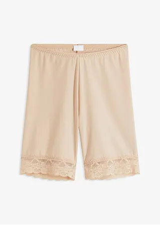 Radler „Anti Scheuern“ aus kühlendem Polyamid in beige von vorne - bonprix Radler „Anti Scheuern“ aus kühlendem Polyamid in beige von vorne - bonprix