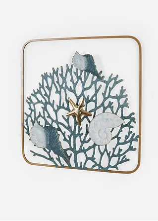 Bild mit Muscheln und Seestern in blau von vorne - bonprix Bild mit Muscheln und Seestern in blau von vorne - bonprix