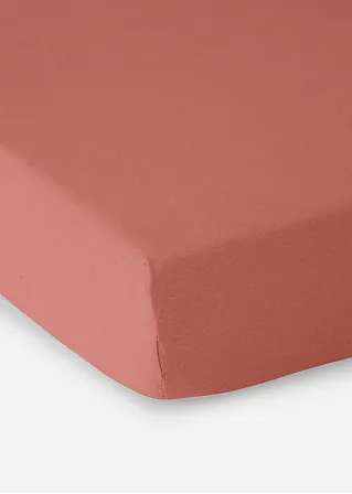 Jersey Spannbettlaken in Frühlingsfarben in rosa von vorne - bonprix Jersey Spannbettlaken in Frühlingsfarben in rosa von vorne - bonprix