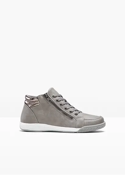 High top Sneaker in grau - bonprix High top Sneaker in grau - bonprix