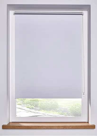 Verdunklungsrollo ohne Bohren in weiß - bonprix Verdunklungsrollo ohne Bohren in weiß - bonprix