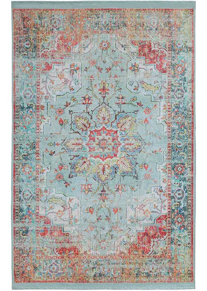 Kelim-Teppich in Orientoptik in blau - bpc living bonprix collection Kelim-Teppich in Orientoptik in blau - bpc living bonprix collection