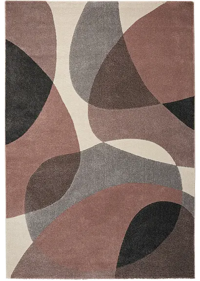 Teppich mit geometrischen Formen in rosa - bpc living bonprix collection Teppich mit geometrischen Formen in rosa - bpc living bonprix collection
