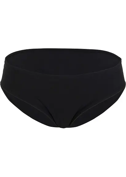Shape Bikinihose leichte Formkraft in schwarz von vorne - bonprix Shape Bikinihose leichte Formkraft in schwarz von vorne - bonprix