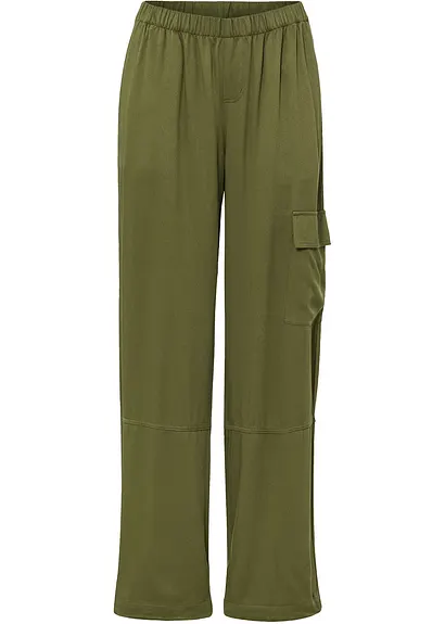 Parachute Hose in grün von vorne - bonprix Parachute Hose in grün von vorne - bonprix
