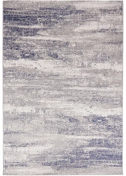 In- und Outdoor Teppich in gewischter Optik in blau - bpc living bonprix collection In- und Outdoor Teppich in gewischter Optik in blau - bpc living bonprix collection
