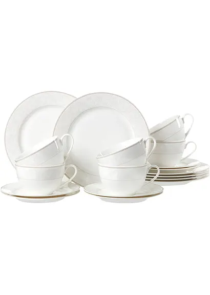 Ritzenhoff & Breker Geschirr-Set (18-tlg. Set) in beige - Ritzenhoff & Breker Ritzenhoff & Breker Geschirr-Set (18-tlg. Set) in beige - Ritzenhoff & Breker