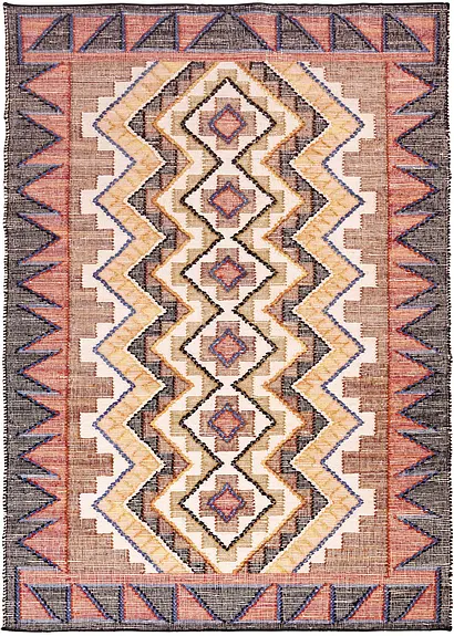 Kelim-Teppich in warmen Farben in bunt - bpc living bonprix collection Kelim-Teppich in warmen Farben in bunt - bpc living bonprix collection