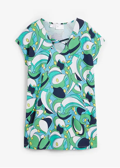 Shirt aus softem Viskose-Mix in grün von vorne - bonprix Shirt aus softem Viskose-Mix in grün von vorne - bonprix