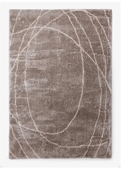 Teppich mit außergewöhnlich softer Oberfläche in braun von vorne - bonprix Teppich mit außergewöhnlich softer Oberfläche in braun von vorne - bonprix