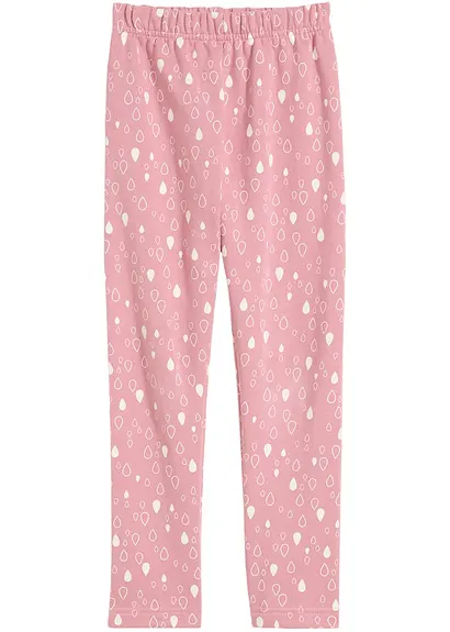 Kinder Thermoleggings in rosa von vorne - bonprix Kinder Thermoleggings in rosa von vorne - bonprix