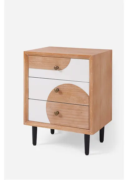 Nachttisch in beige von vorne - bonprix Nachttisch in beige von vorne - bonprix