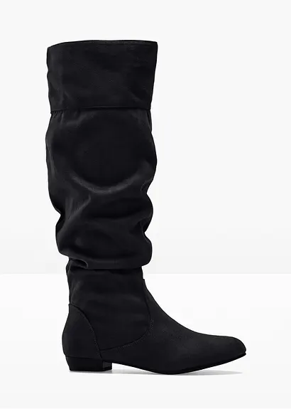 Stiefel in schwarz von vorne - bonprix Stiefel in schwarz von vorne - bonprix
