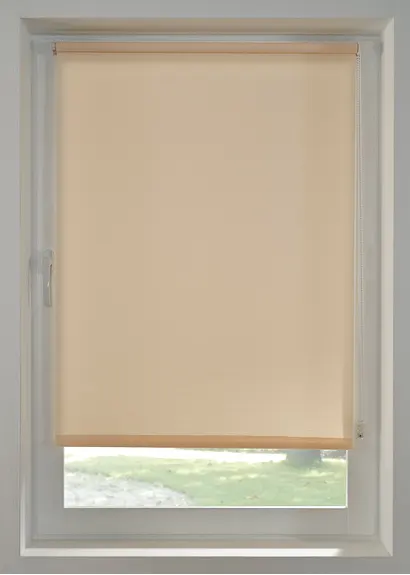 Jacquard Sichtschutzrollo in weiß - bonprix Jacquard Sichtschutzrollo in weiß - bonprix